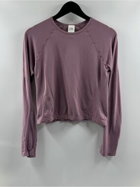 Athleta Girl Mauve Purple Long Sleeve Athletic Top – Girls XXL (Fits S/M)